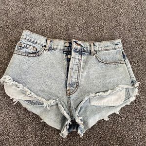 Jean shorts